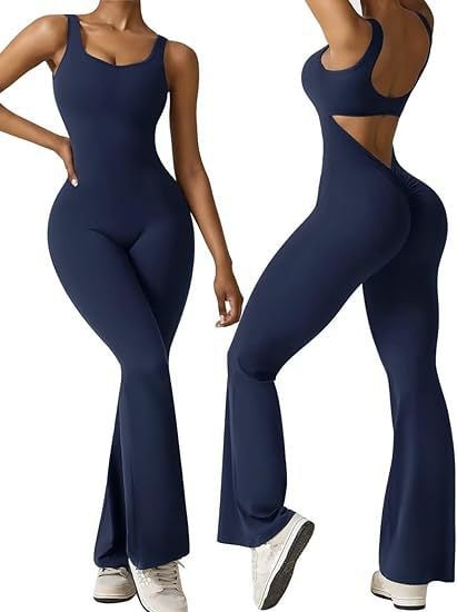 49% OFF!!🔥Sexy Sleeveless Flare Jumpsuits