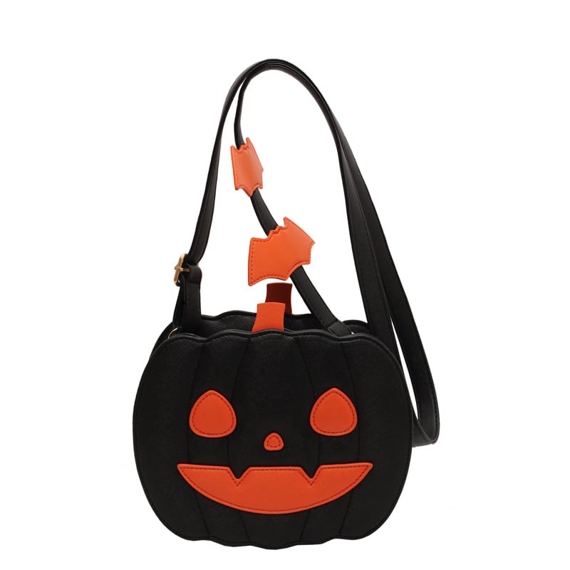 Halloween crossbody pumpkin bag