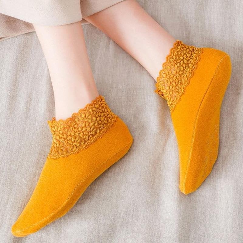 (🎅EARLY CHRISTMAS SALE - 48% OFF) New Fashion Lace Warmer Socks(One size fit all)