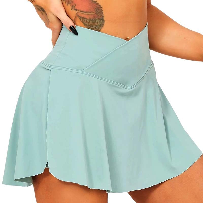 Fashion Women’s Quick-Dry Tennis Pant-Skirts with Pockets