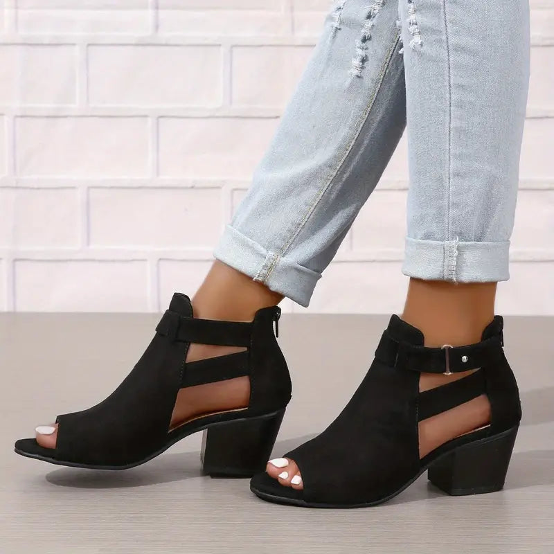🔥Last Day Promotion 50% OFF - New Women's Orthopaedic High Heel Leather Shoes