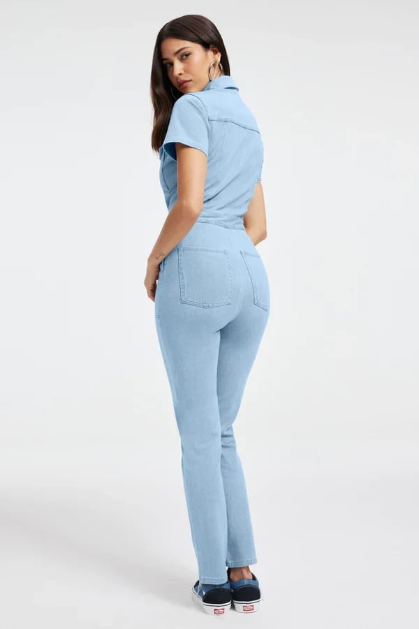 Fashion Denim Jumpsuit (Buy 2 Free Shipping)