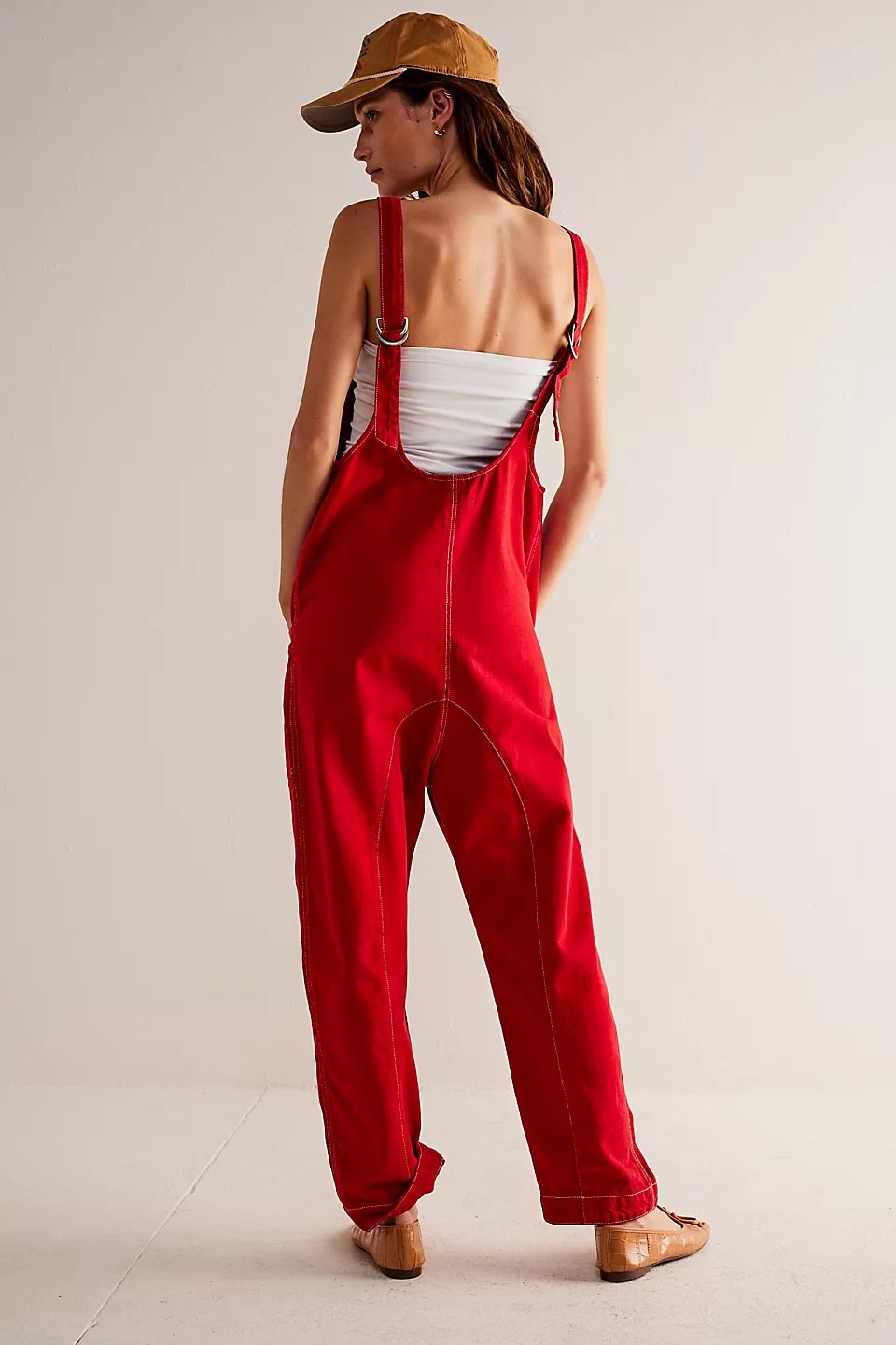 Denim Jumpsuit With Pockets (Buy 2 Free Shipping)