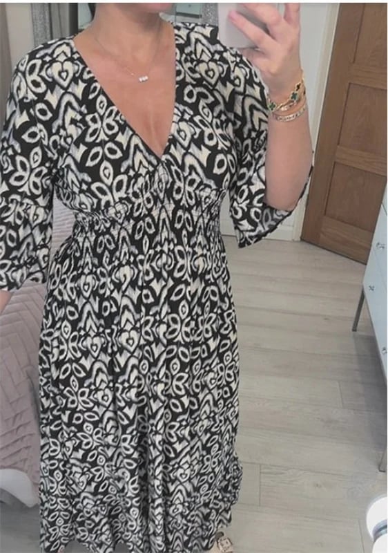 🔥49% OFF🔥V-neck floral dress