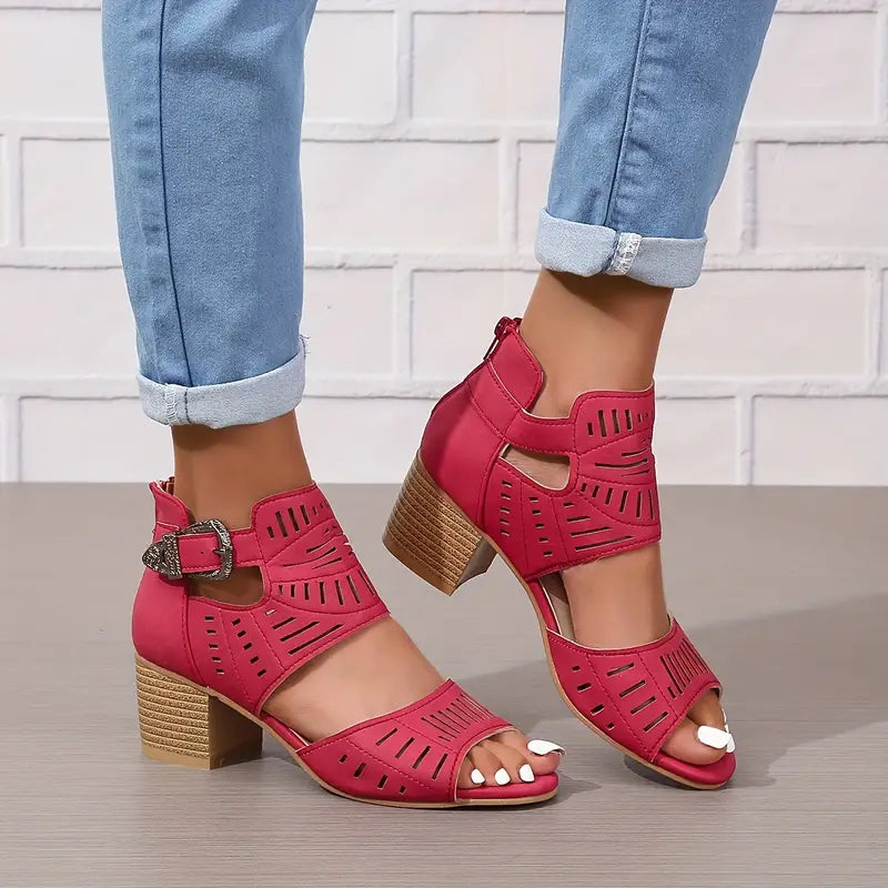 🔥Last Day Promotion 50% OFF - New Women's Orthopaedic High Heel Leather Shoes