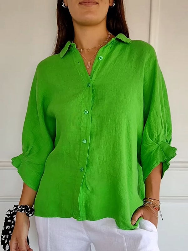 Women's Cotton Casual Shirt(BUY 2 FREE SHIPPING)