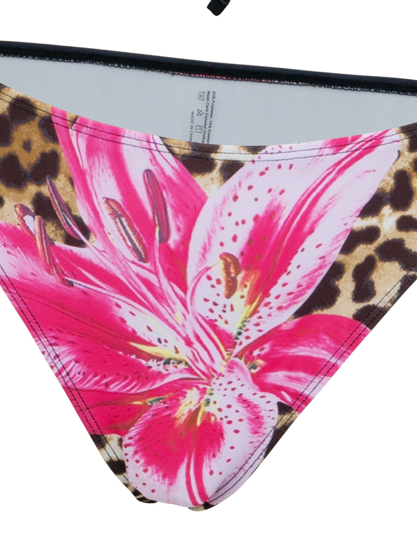 Vibecurve®  Women's Halter Triangle Bikini Sets Floral 3 Piece Swimsuit Bathing Suit Cover Up Long Skirt
