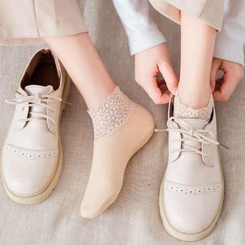 (🎅EARLY CHRISTMAS SALE - 48% OFF) New Fashion Lace Warmer Socks(One size fit all)