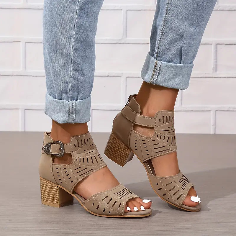 🔥Last Day Promotion 50% OFF - New Women's Orthopaedic High Heel Leather Shoes