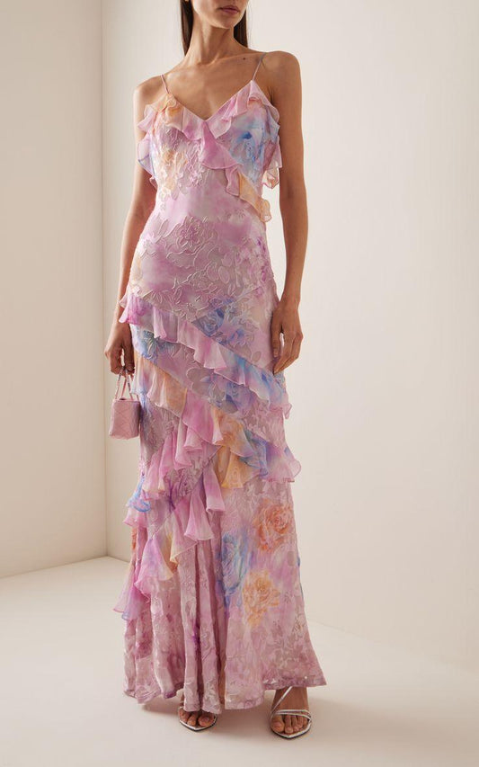 Sexy Mermaid Spaghetti Straps Lace Dresses