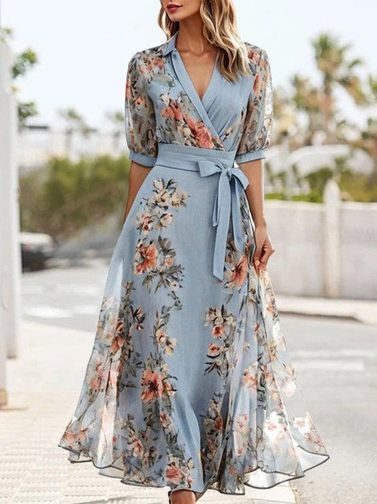 Jessy | V-Neck Midi Dress