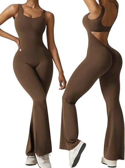 49% OFF!!🔥Sexy Sleeveless Flare Jumpsuits