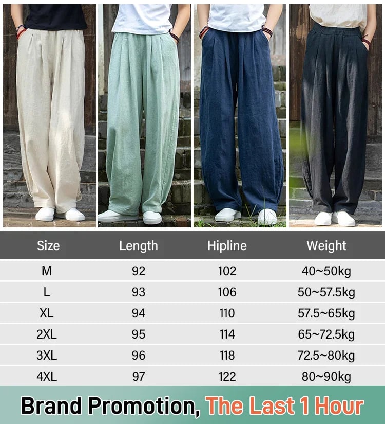 casual cotton hemp trousers——✨(Buy 2 free shipping)✨