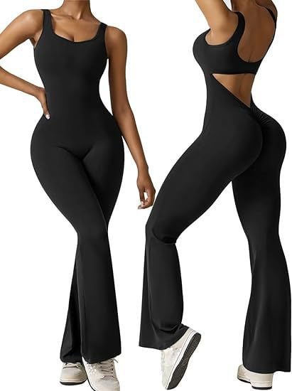 49% OFF!!🔥Sexy Sleeveless Flare Jumpsuits