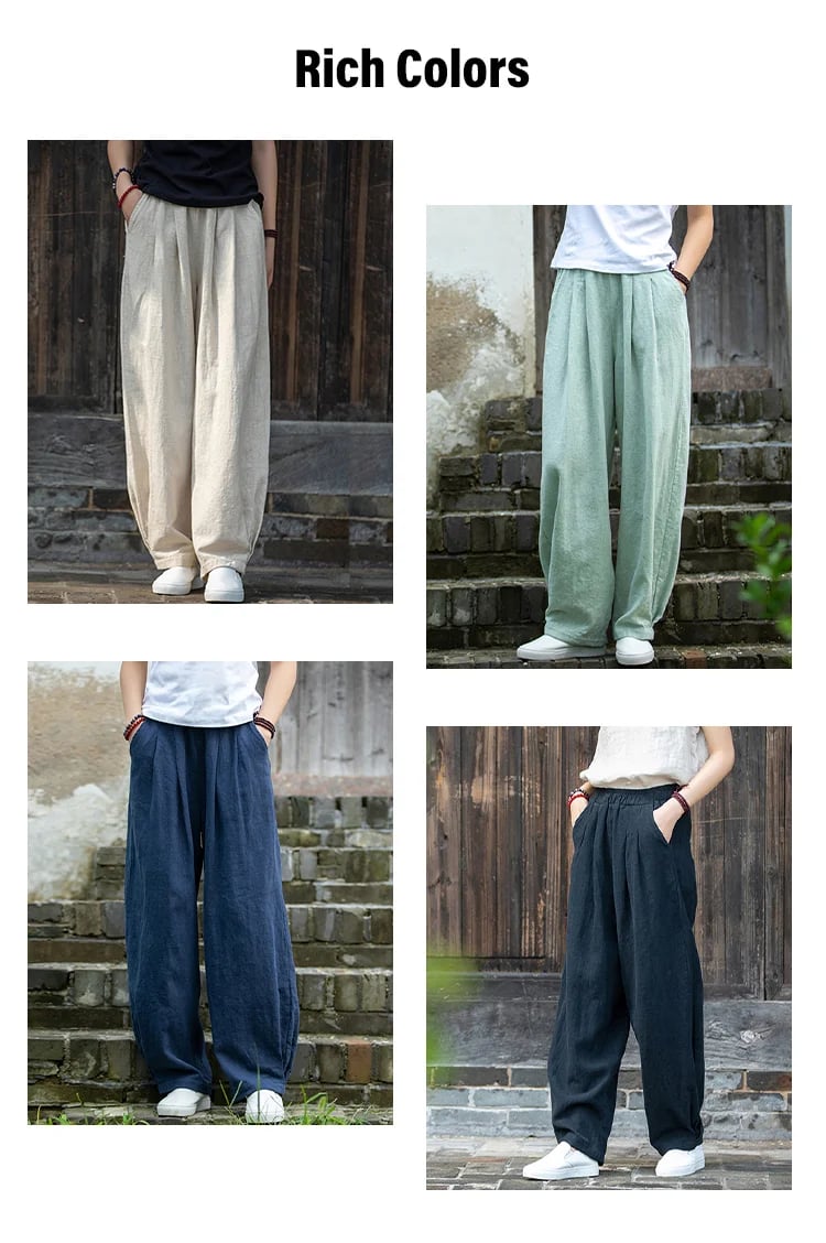 casual cotton hemp trousers——✨(Buy 2 free shipping)✨