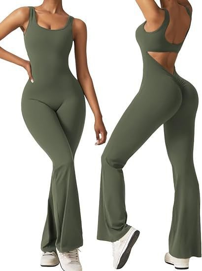 49% OFF!!🔥Sexy Sleeveless Flare Jumpsuits