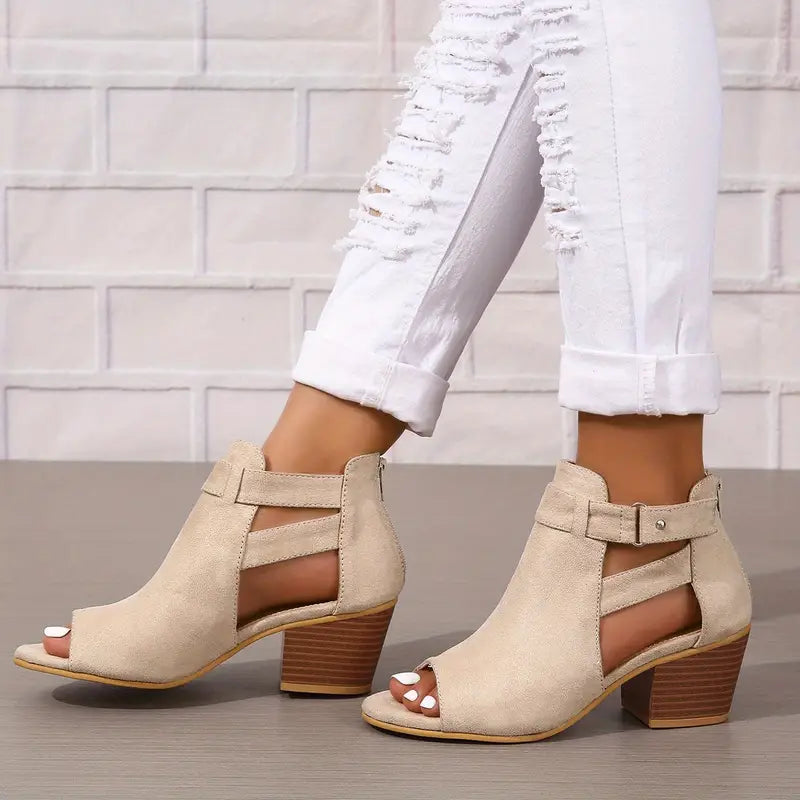 🔥Last Day Promotion 50% OFF - New Women's Orthopaedic High Heel Leather Shoes
