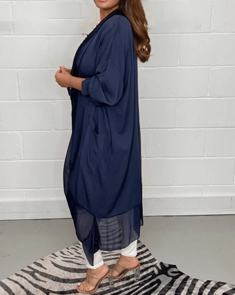 💖Early Mother's Day Sale - 48% OFF🎁 Silky Loose V-neck Top
