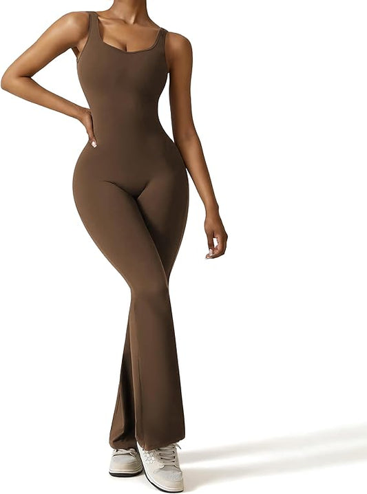 49% OFF!!🔥Sexy Sleeveless Flare Jumpsuits