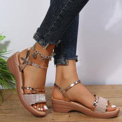 🔥LAST DAY 50% OFF🔥NEW WOMEN'S OPEN TOE WEDGE ORTHOPEDIC SANDALS